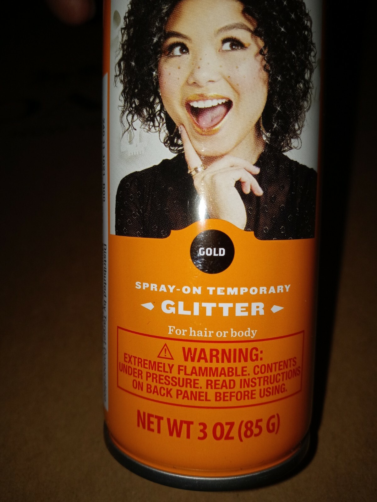 Temporary Spray On Hair And Body Glitter
