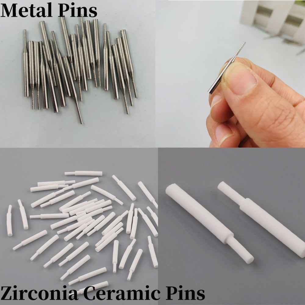 20pcs Dental Zirconia Ceramic/Metal Pins for Dental Lab Honeycomb Firing Trays