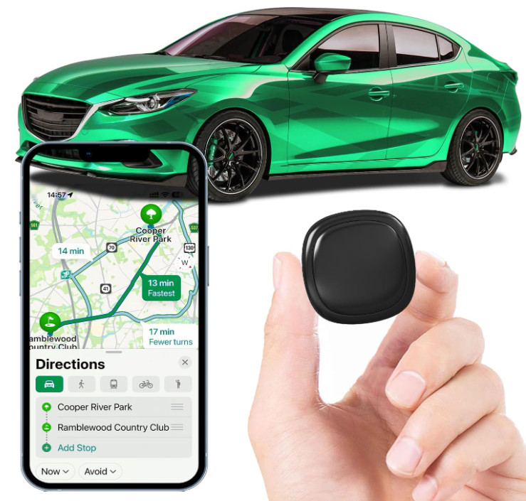 GPS Tracker Magnético Global sin Cuotas para Auto, Niños, Mascotas y Equipaje