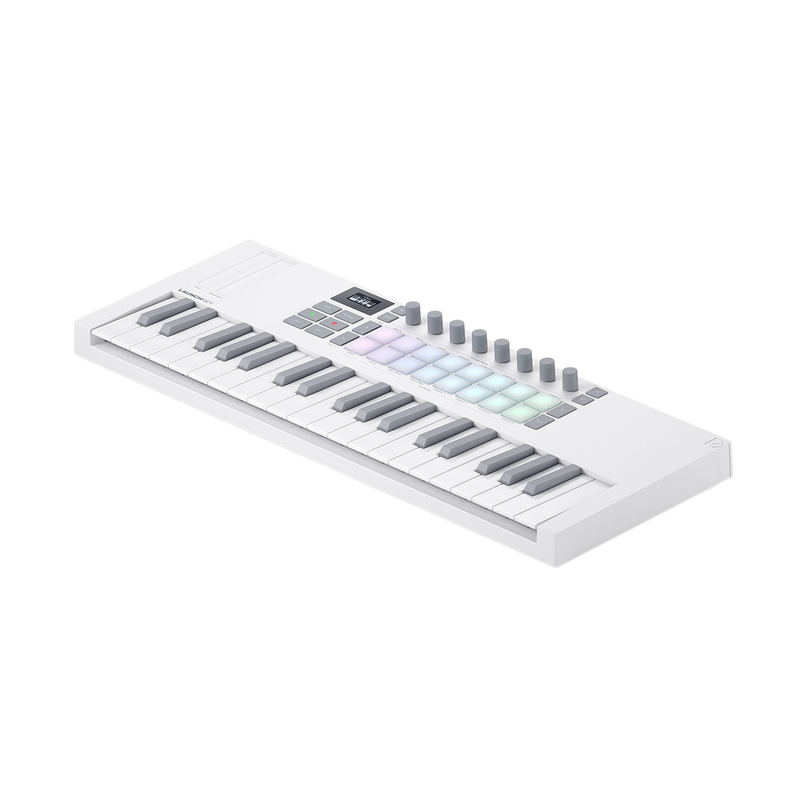 Novation Launchkey Mini 37 MK4 MIDI Keyboard Controller - White
