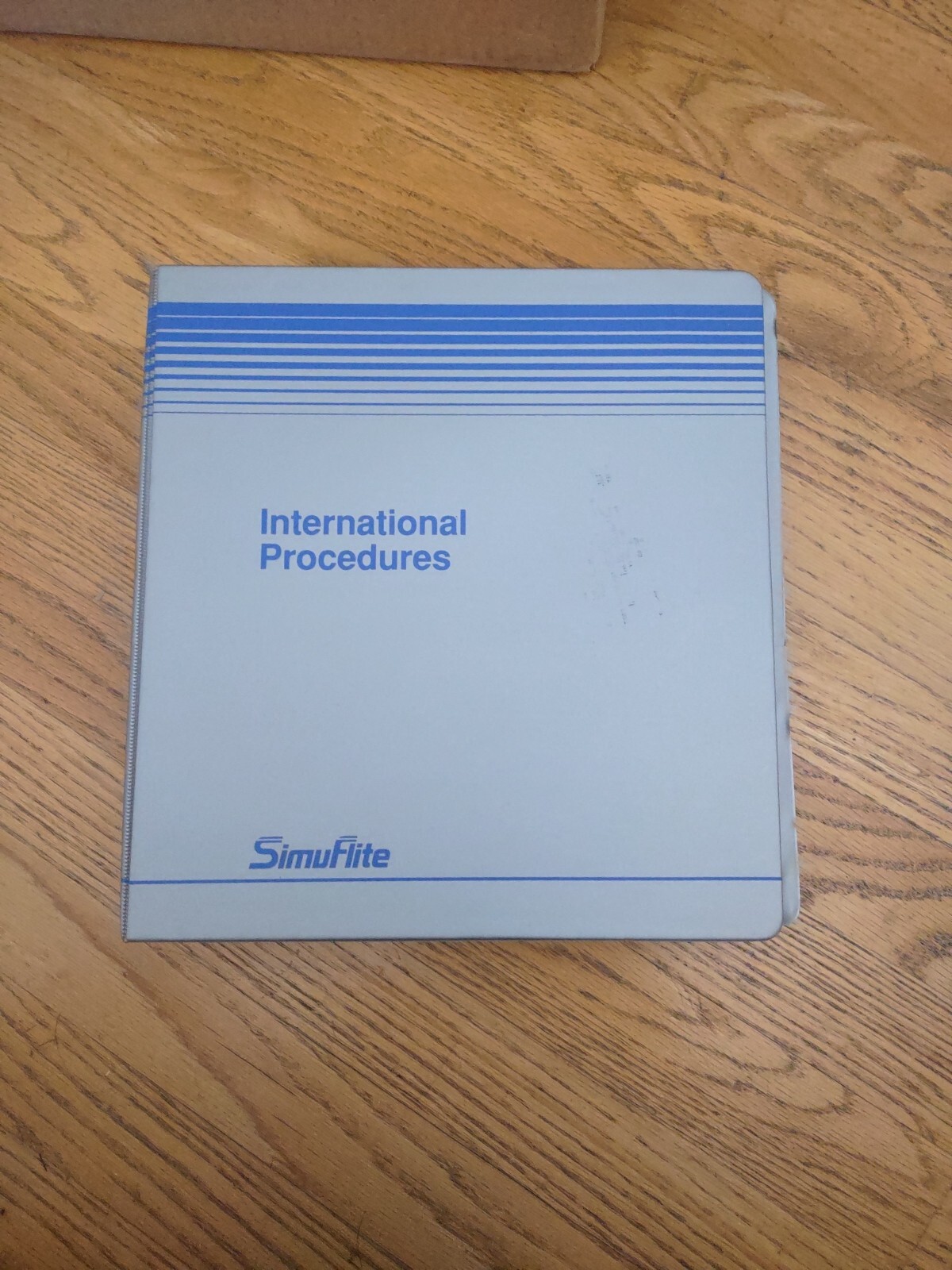 1998 Simuflite International Procedure Binder