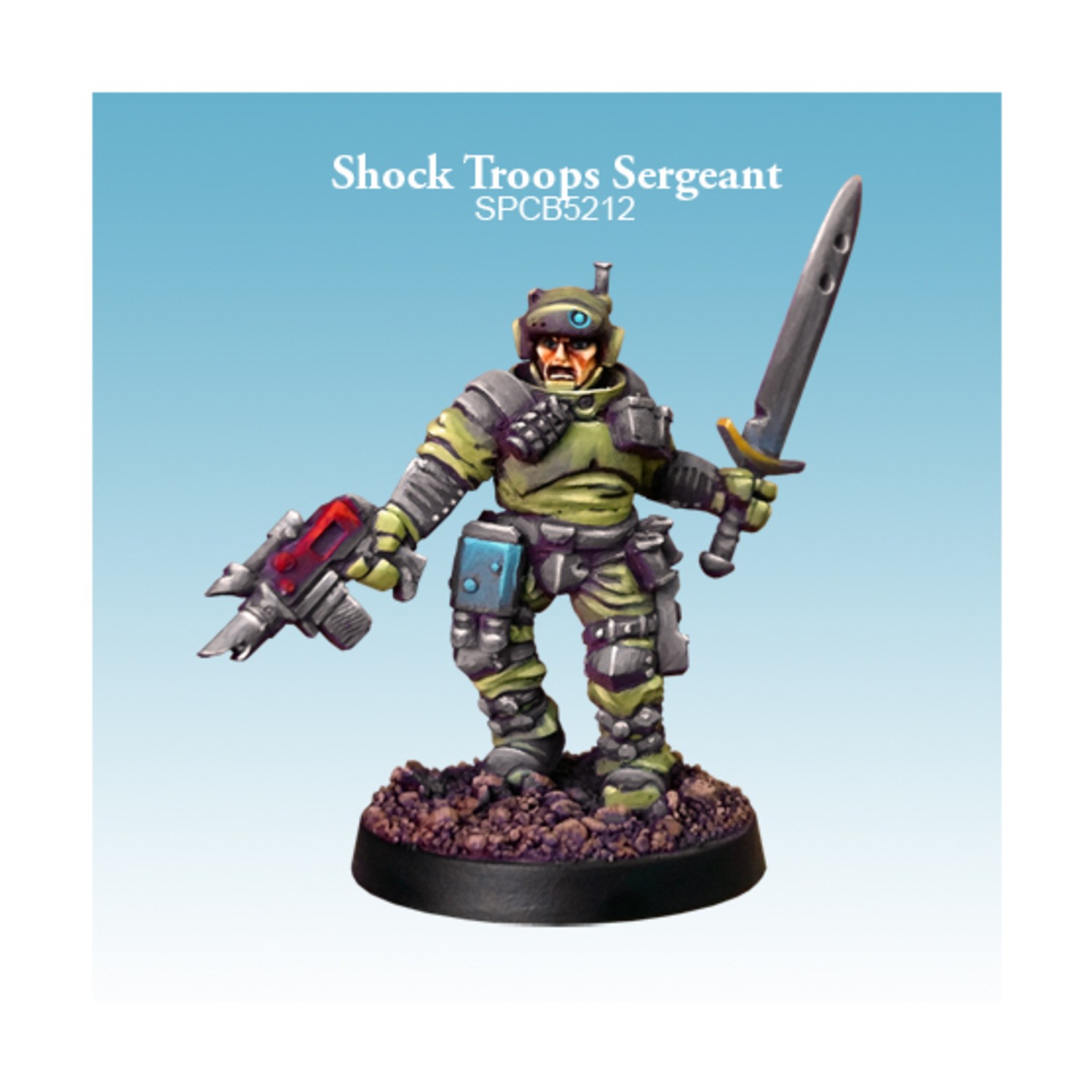 Spellcrow Guards Shock Troops Sergeant Pack New