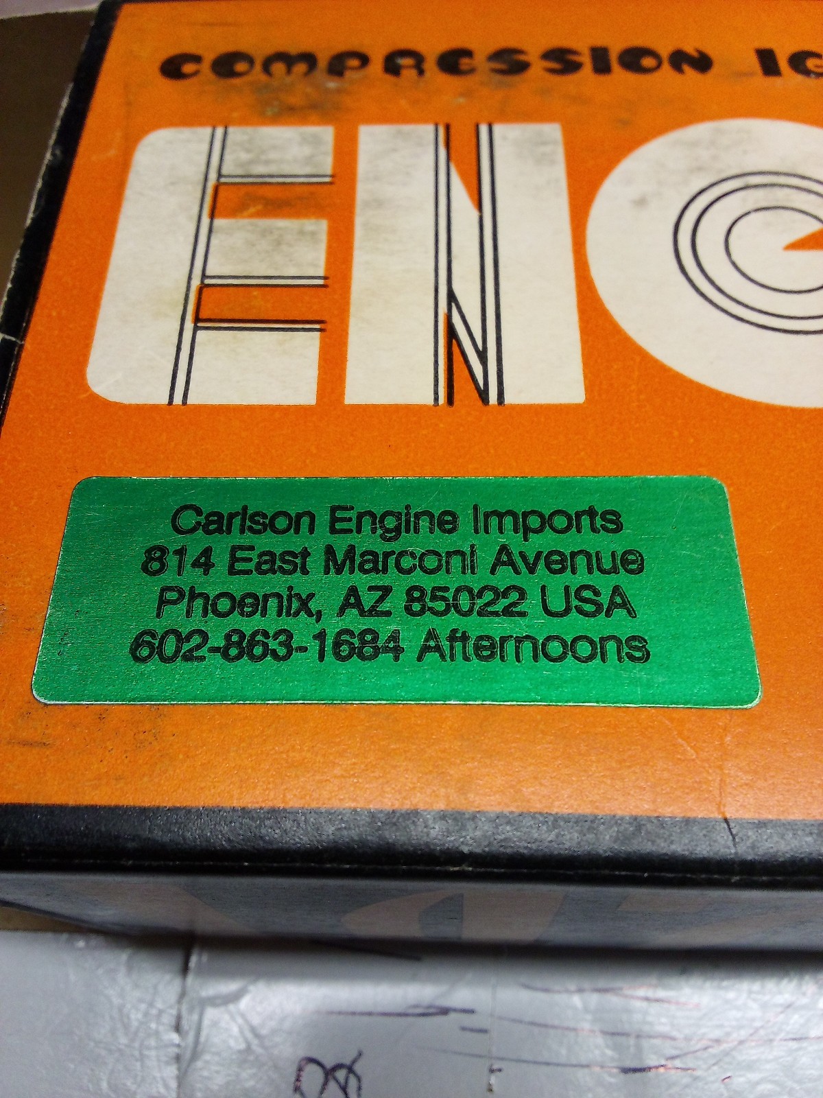 NEW In The Box Silver Swallow 1.49 cc Model Airplane Engine