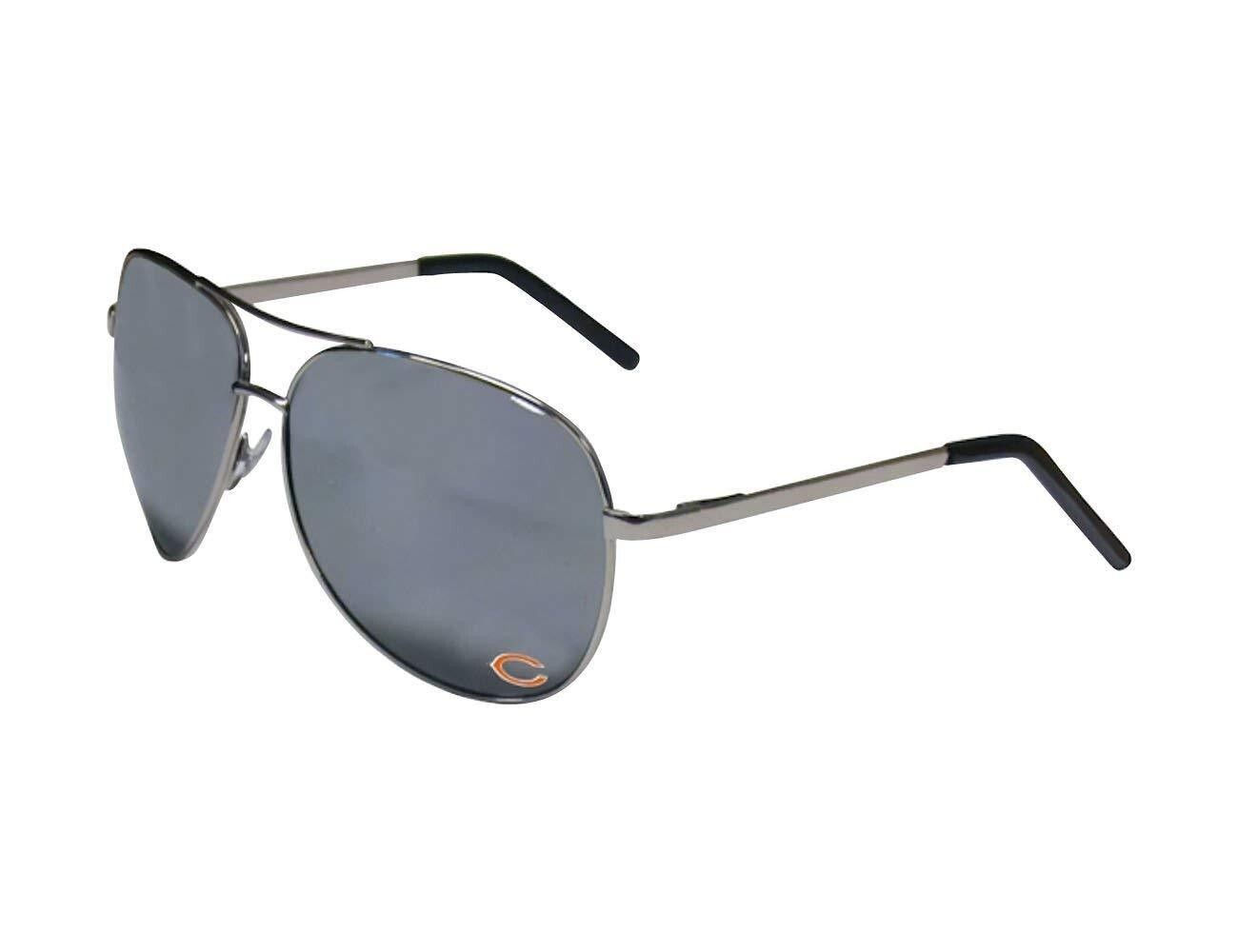 CHICAGO BEARS Aviator Sunglass Top Gun Mirrored NFL License Shades Football