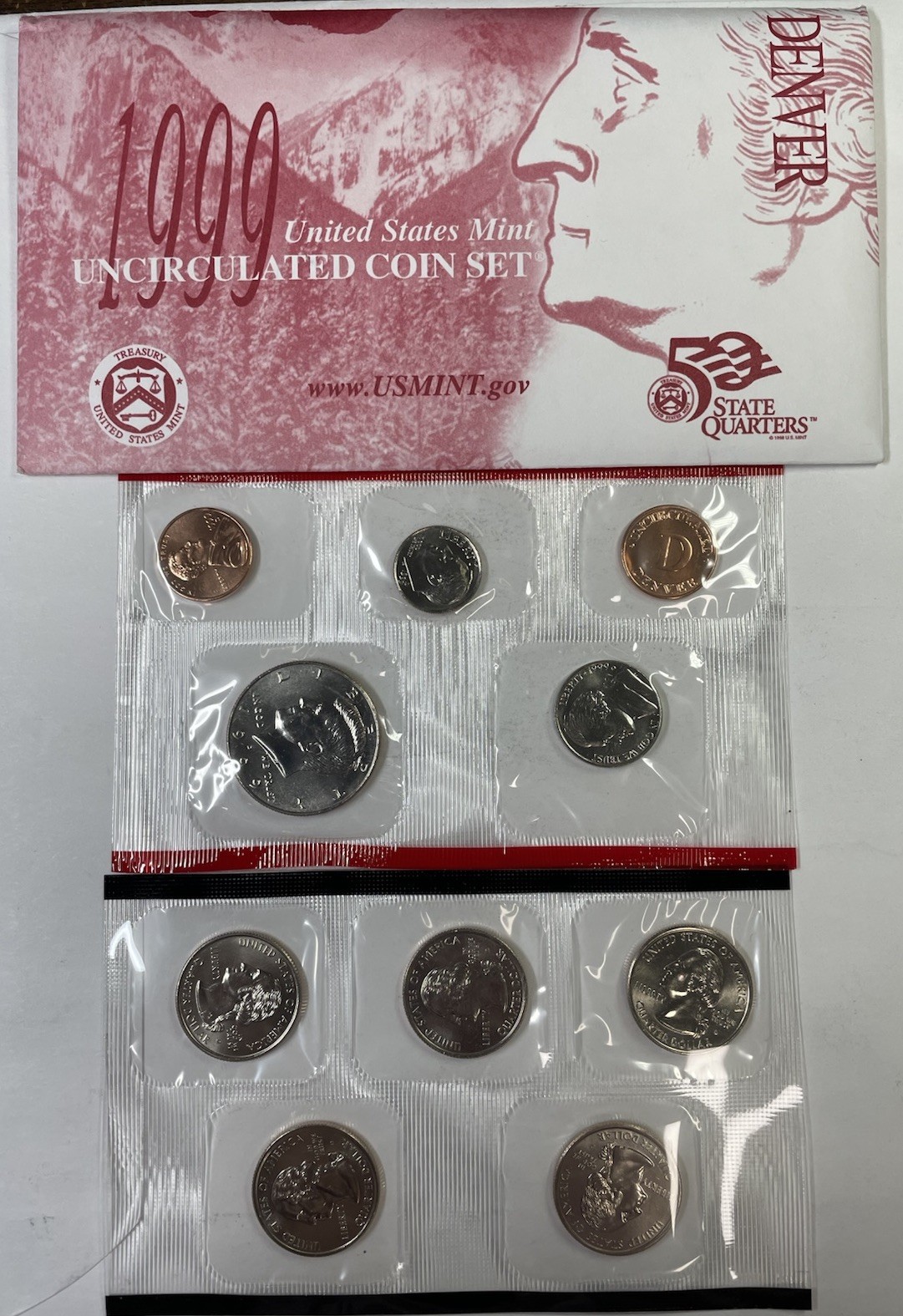 1999 US Mint Uncirculated Set