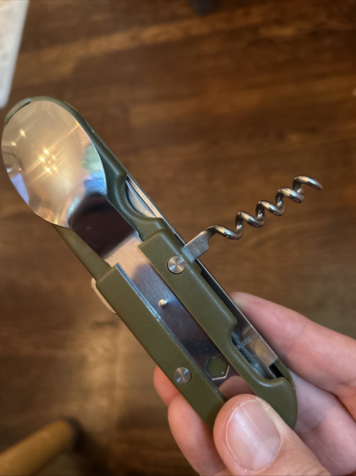 Ausonia Multi-Purpose Camp Tool Fork Knife Corkscrew STILL IN SHRINK Opened