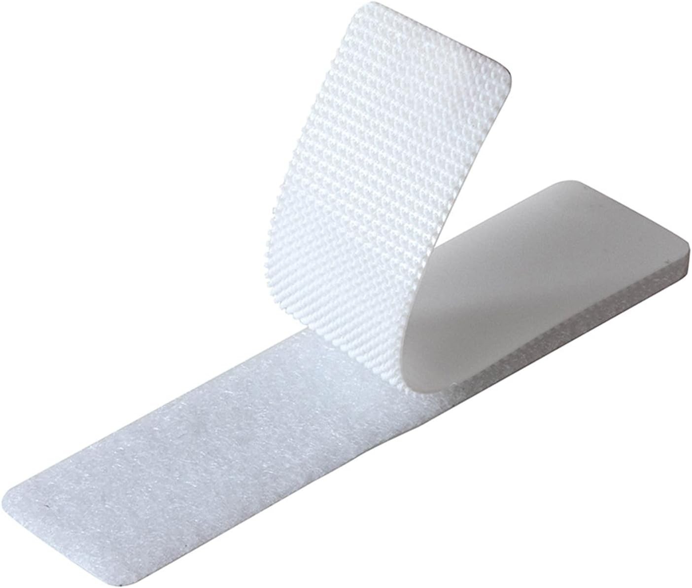 24 Sets 1x4 Inch Hook and Loop Strips with Adhesive Self Adhesive Fasteners