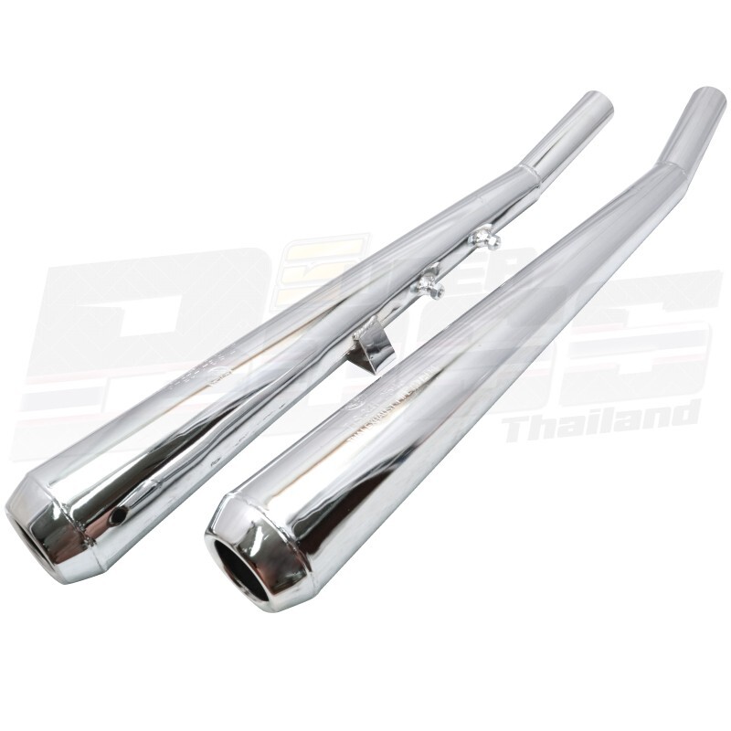Exhaust Muffler Set For HONDA CB360 ***PT Style***