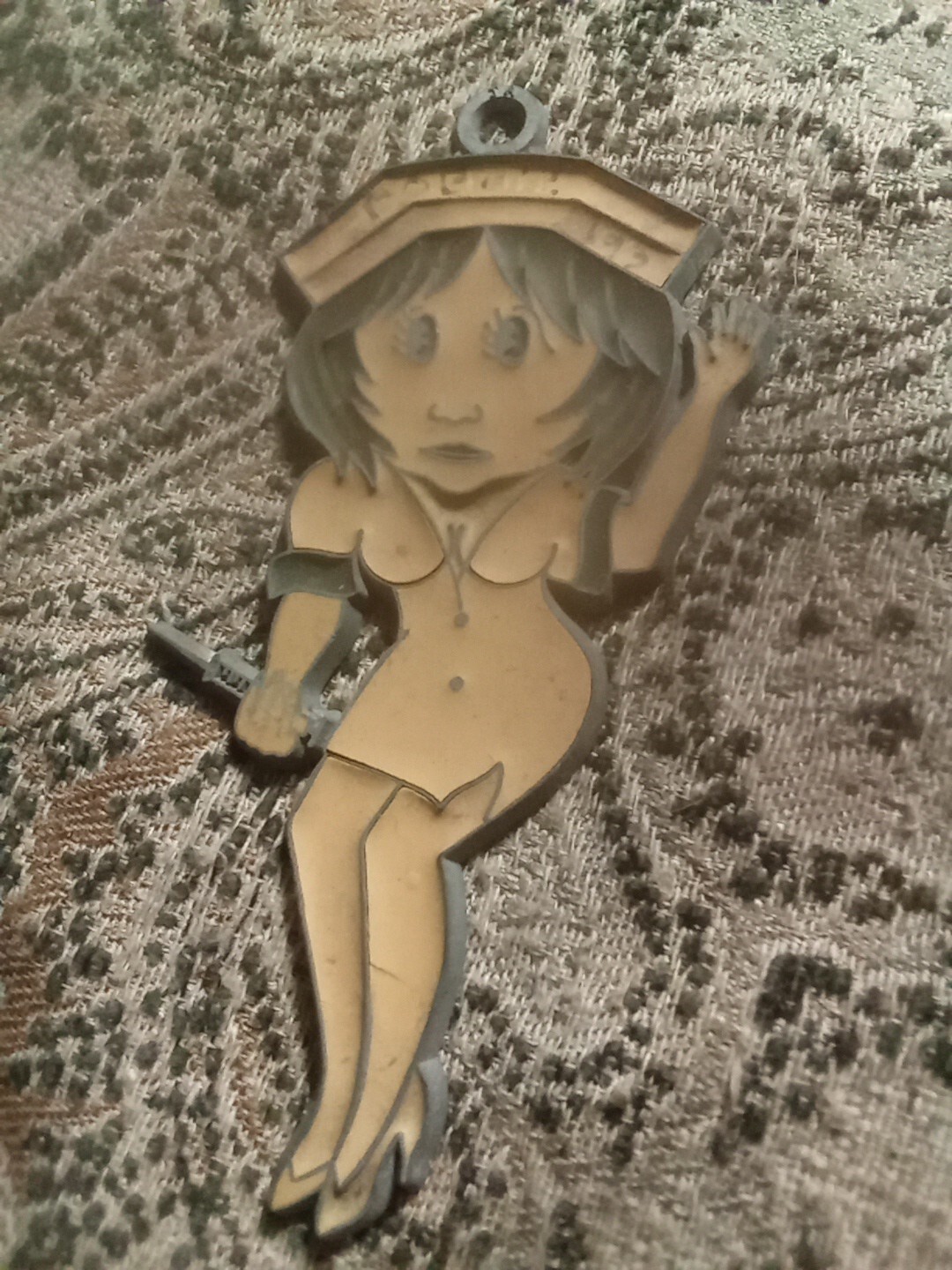 Sexy Nurse With Syringe Sun Catcher Ornament