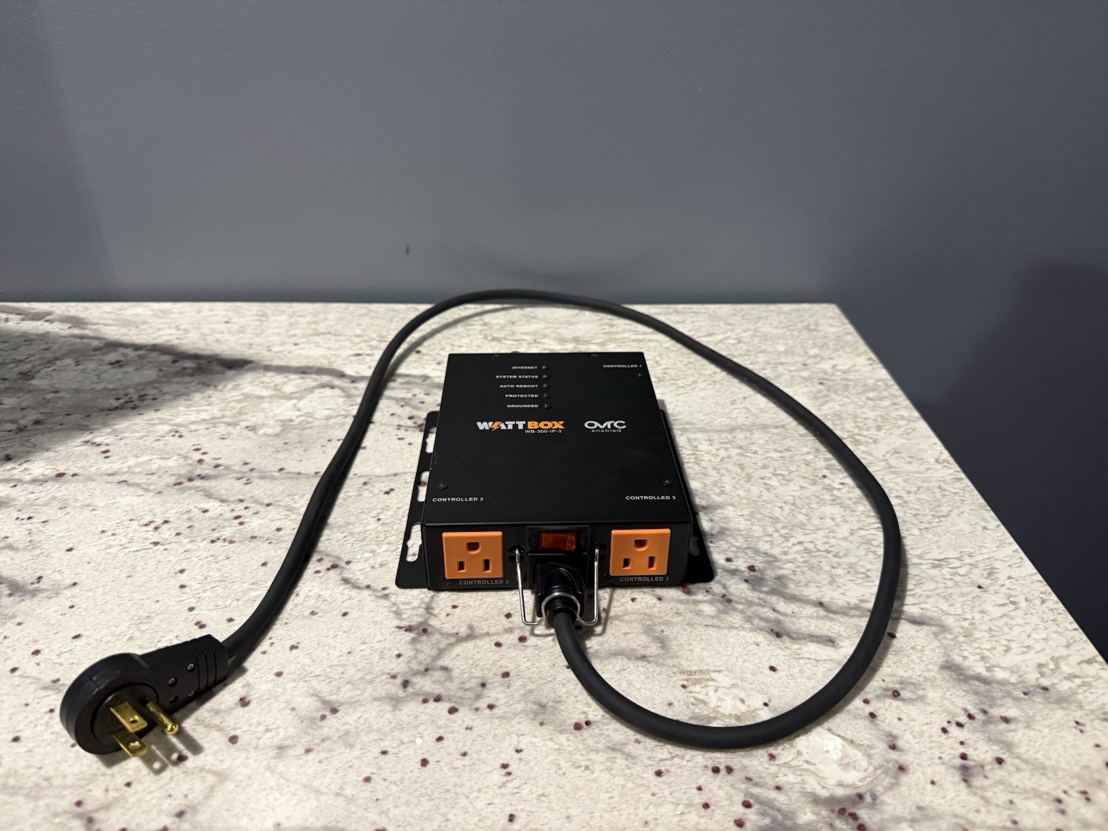 Wattbox  WB-300-IP-3 OVRC Internet Controlled 3-receptical Power (lightly Used)
