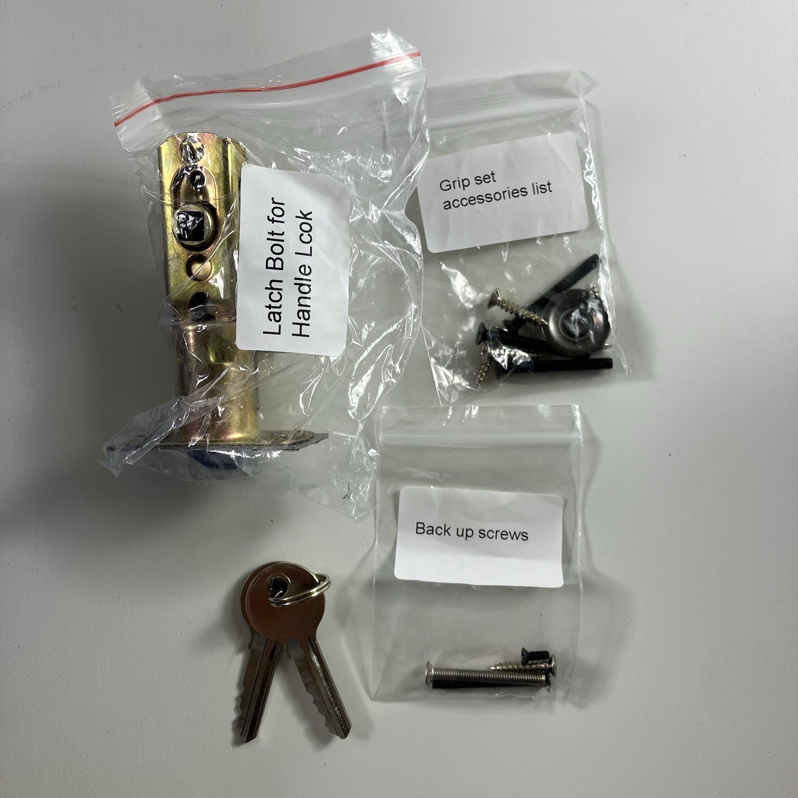 POWIFY Fingerprint Smart Front Door Lock w Handle Set Keyless Entry