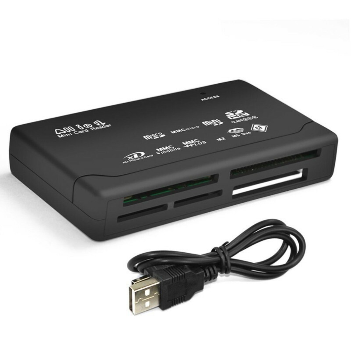 All in One Memory Card Reader USB External SD SDHC Mini Micr