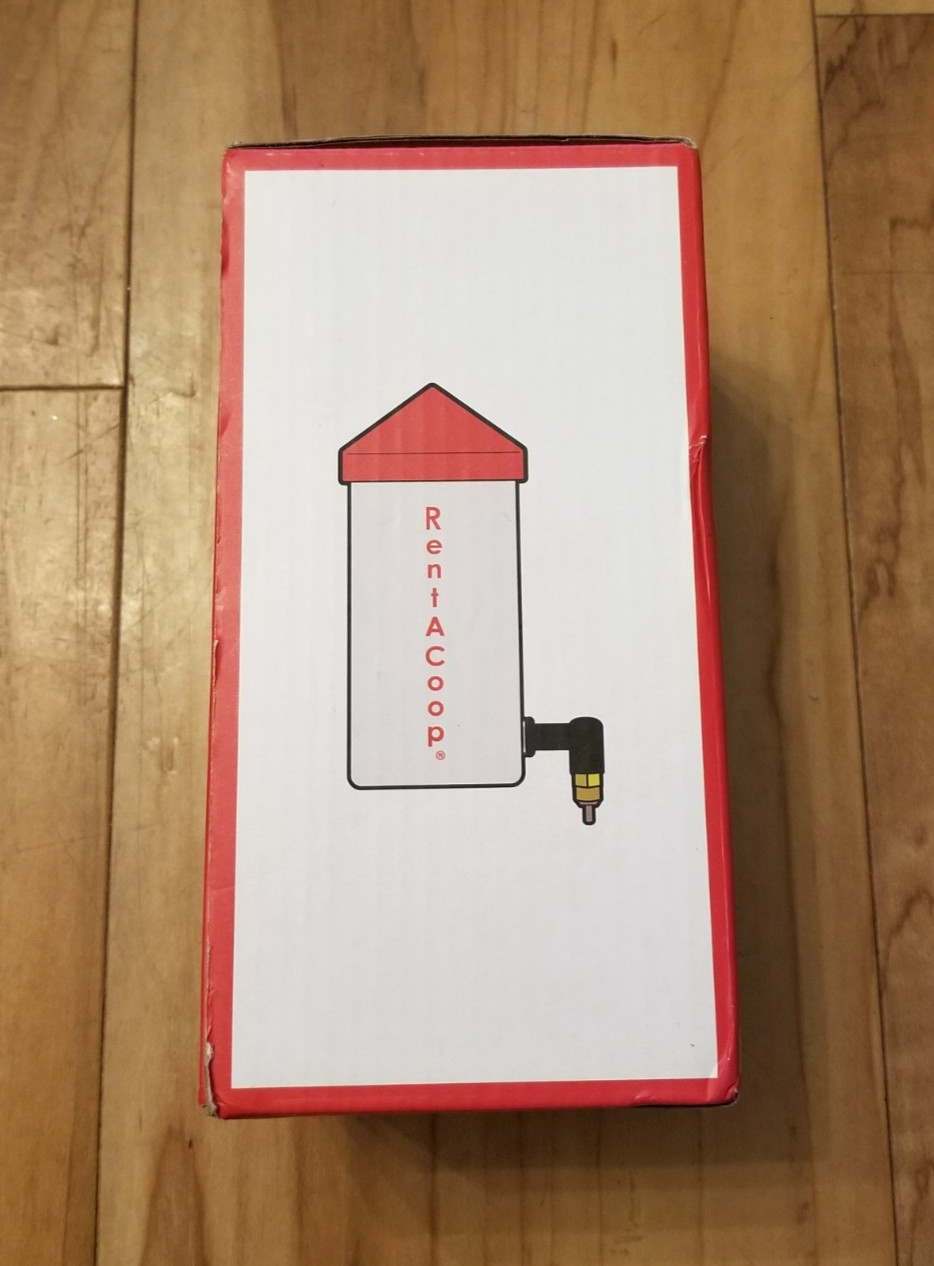 Rent a Coop Chicken Waterer Autofill cup drinker
