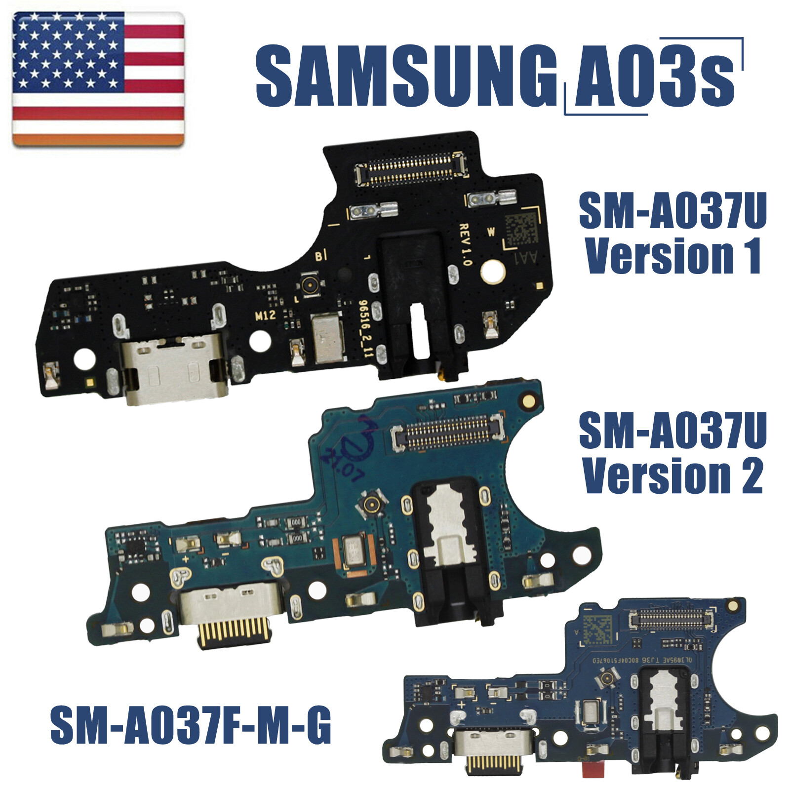 Charging Port USB Charger Board Dock Connector For Samsung Galaxy A03s SM-A037U