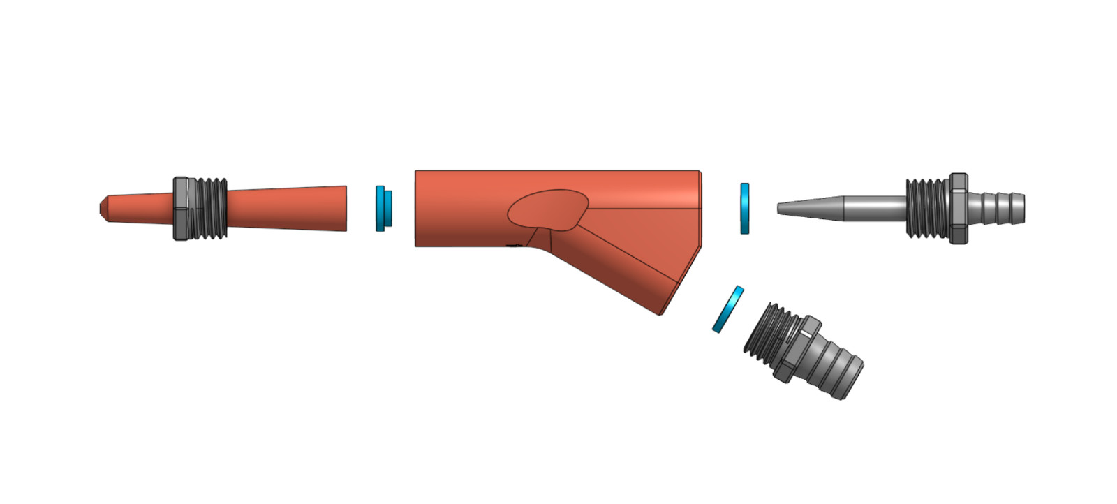 Vapor blast gun