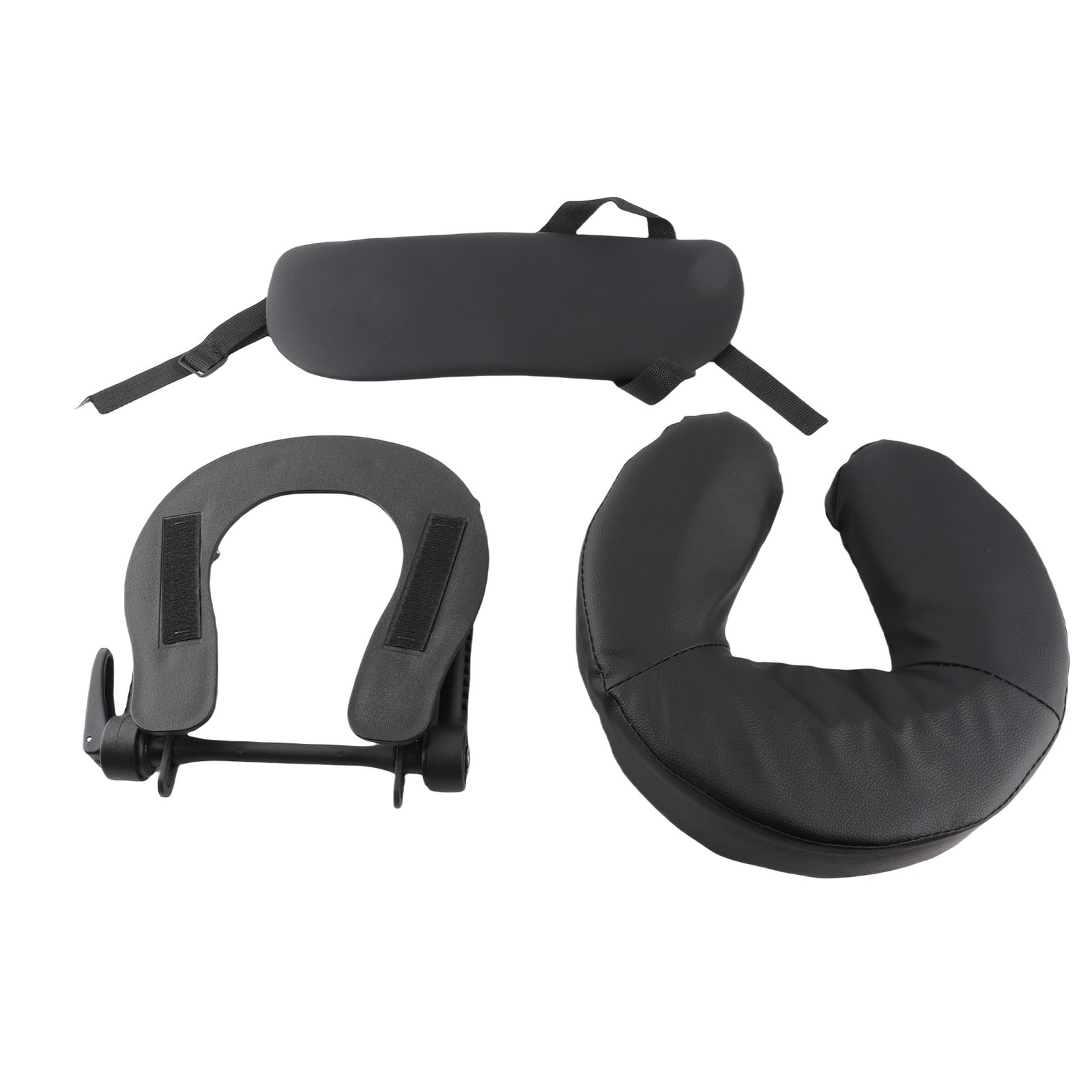 Beauty Bed Headrest Cradle U Shape Adjustable Folding Massage Table Face Cradle