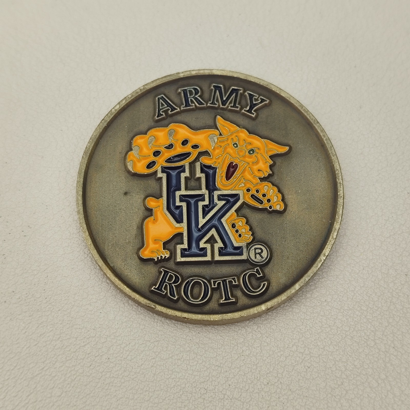 Asbury Centre Georgetown Transylvania Midway Kentucky State Army Rotc Coin