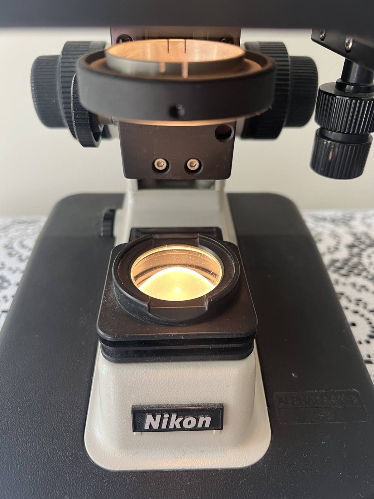 Nikon Alphaphot YS2-H Binocular Microscope | NO OBJECTIVE LENS