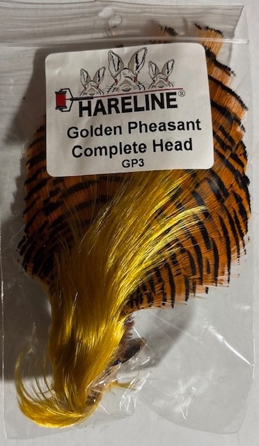 Hardline Golden Pheasant Complete Head