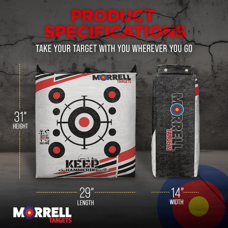Combo 2 Field Point/Broadhead Combo Archery Target 29" X 14" X 31"