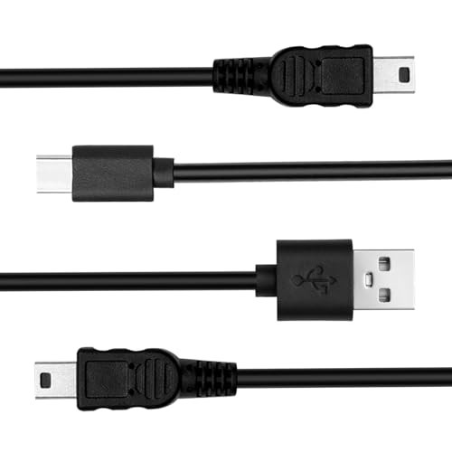 2-Pack USB Charging & Data Cable Compatible with Texas Instruments TI-84 Plus