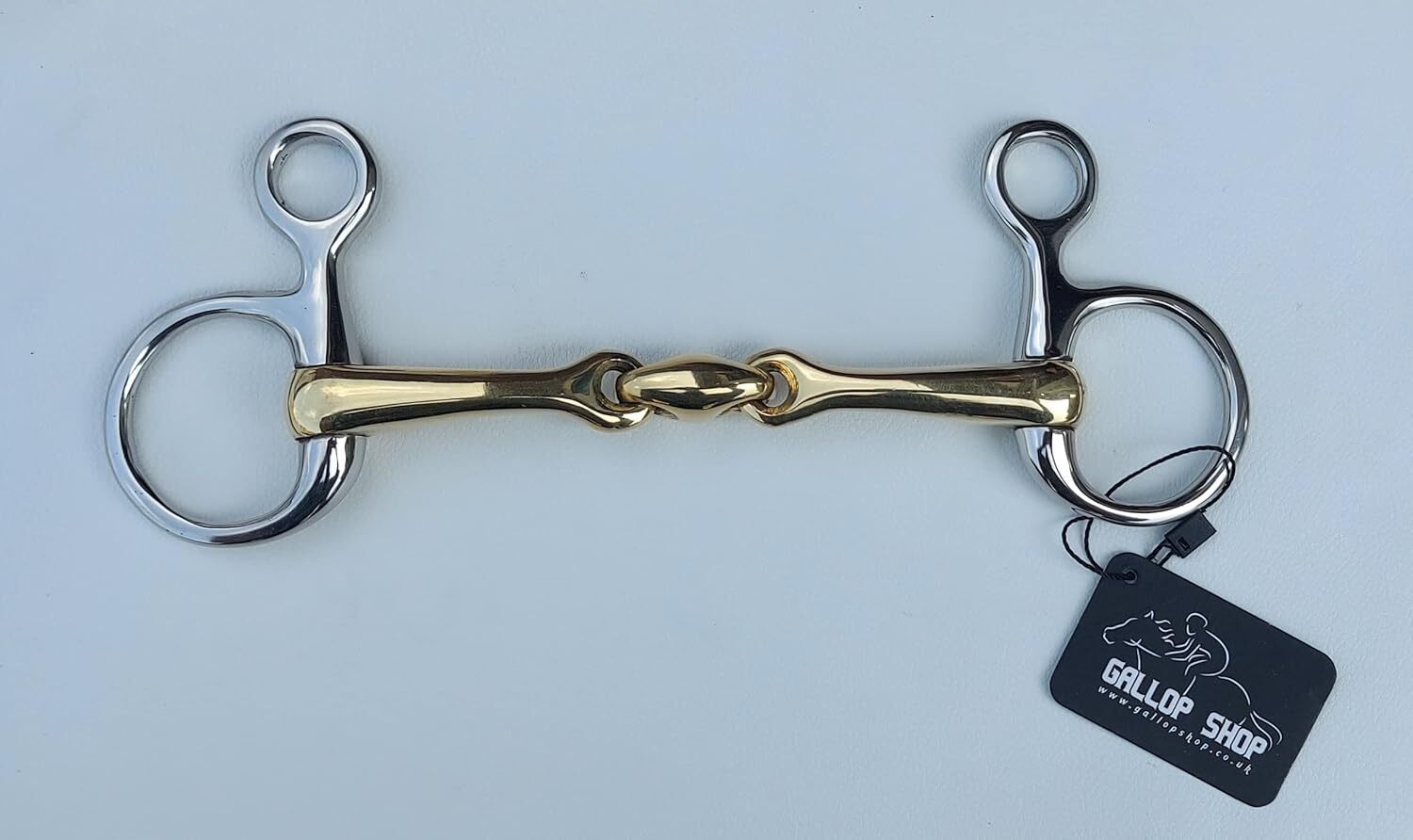 Hanging Cheek Snaffle Lozenge Bit German Silver MP/Horse Bits
