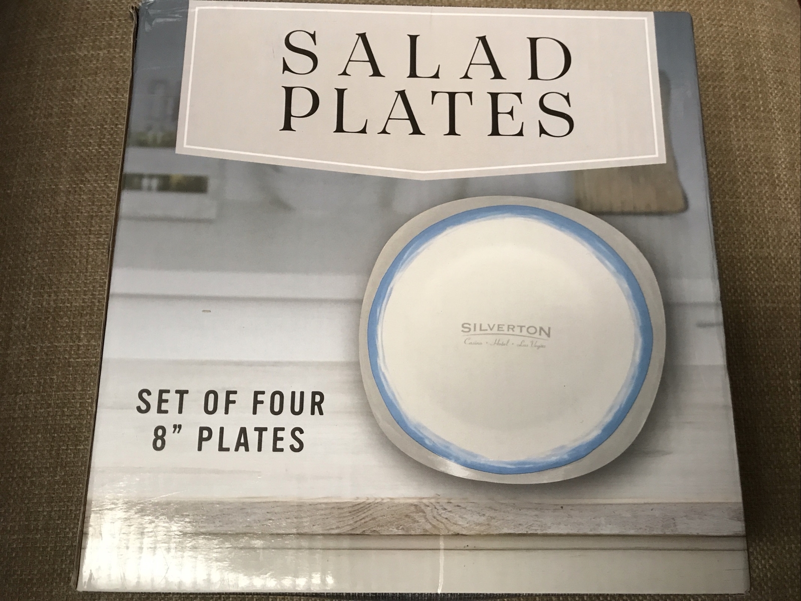 Silverton Casino Las Vegas 8"plates Set Of 4 NIB