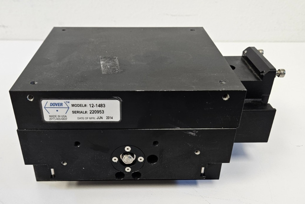 Dover Motion 12-1483 XY Precision Linear Stage Assembly Stepper PARTS