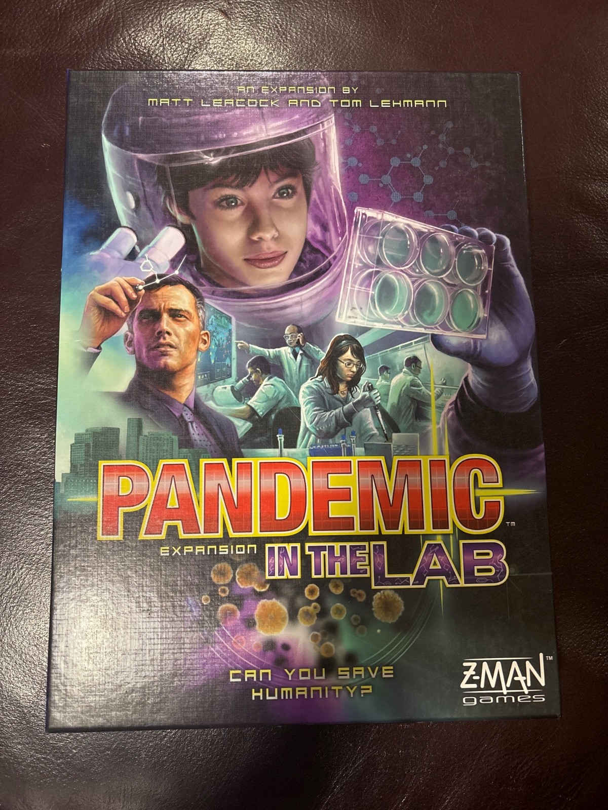 Pandemic in The Lab Expansion Played Once, Near-Mint Condition