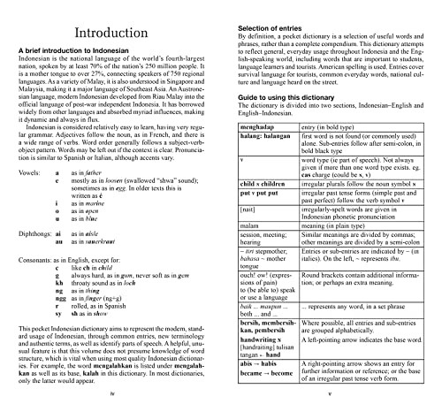 Periplus Pocket Indonesian Dictionary: Revised and Expanded (Over 12,000 Entries