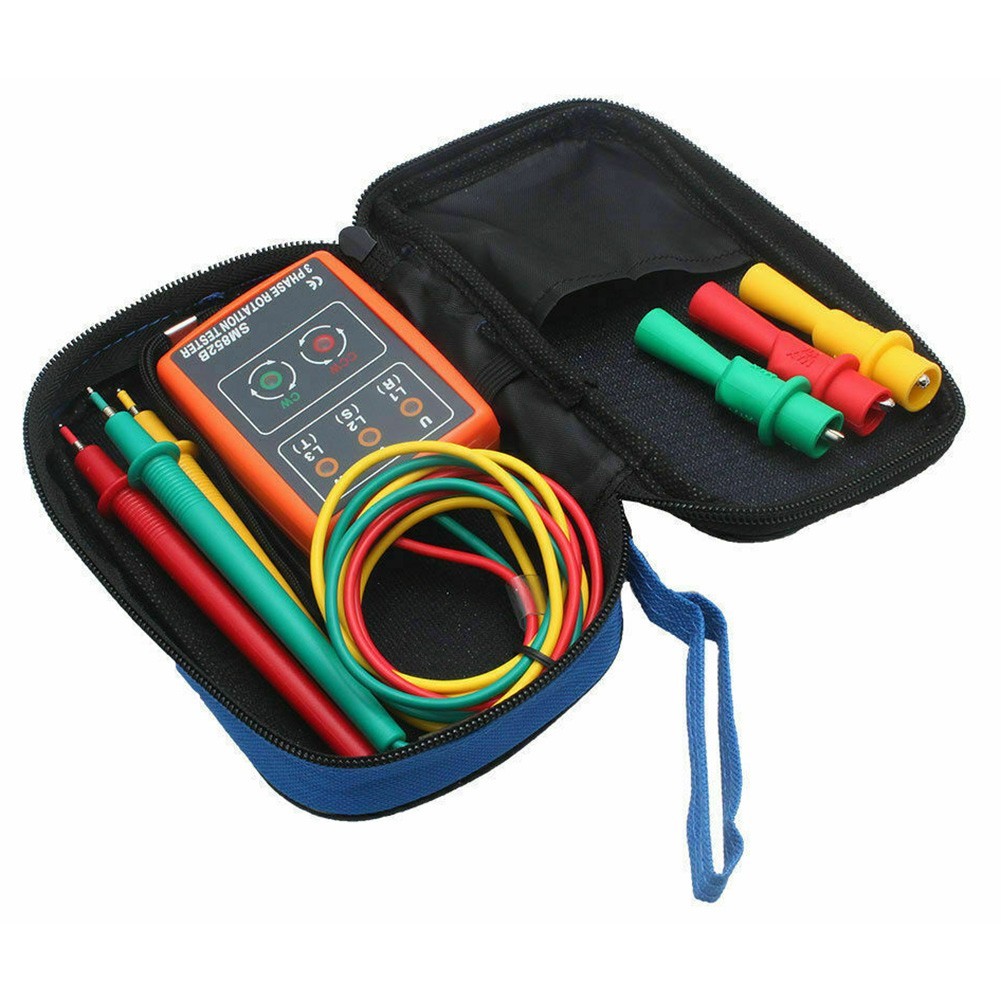 Efficient SM852B 3 Phase Sequ ence Tester for Phase Rotation Detection