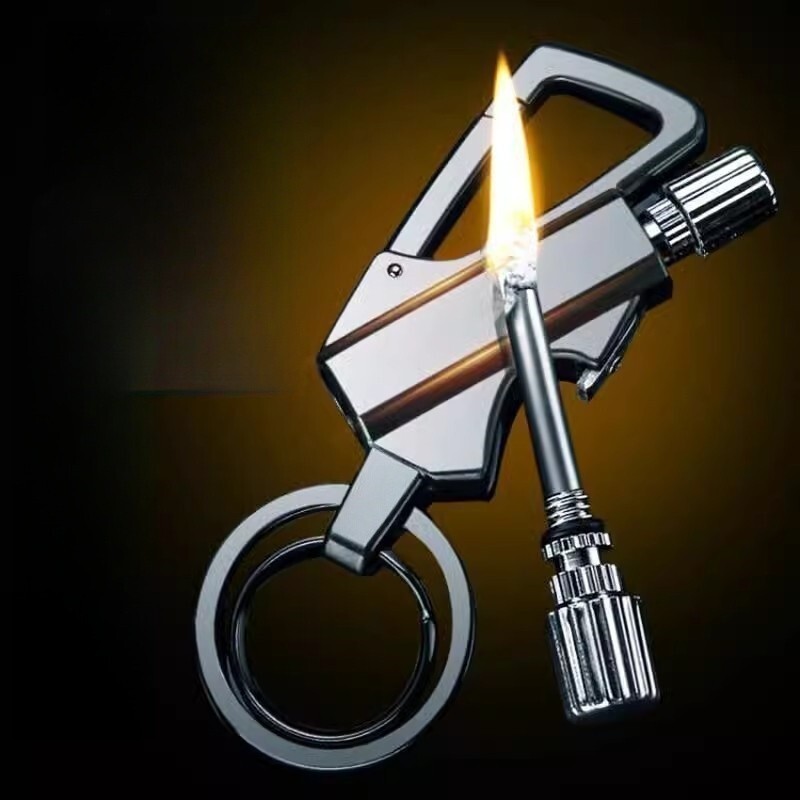 Permanent Match Infinity Lighter / Multitool Keychain Bottle Opener for Men