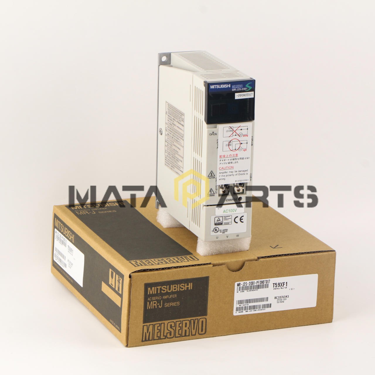 1PCS NEW Mitsubishi MR-J2S-20B1-PF090T017 Servo Drive