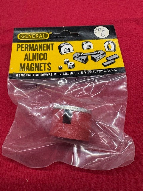 General Tools No. 372D Alnico Button Magnet 14 lb Pull - Old Inventory