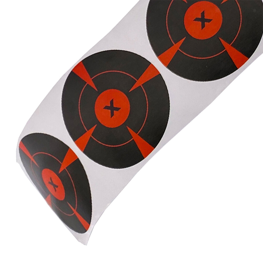 250Pcs / Roll 3" Shooting Self Adhesive Target Splatter Reactive Target Stickers