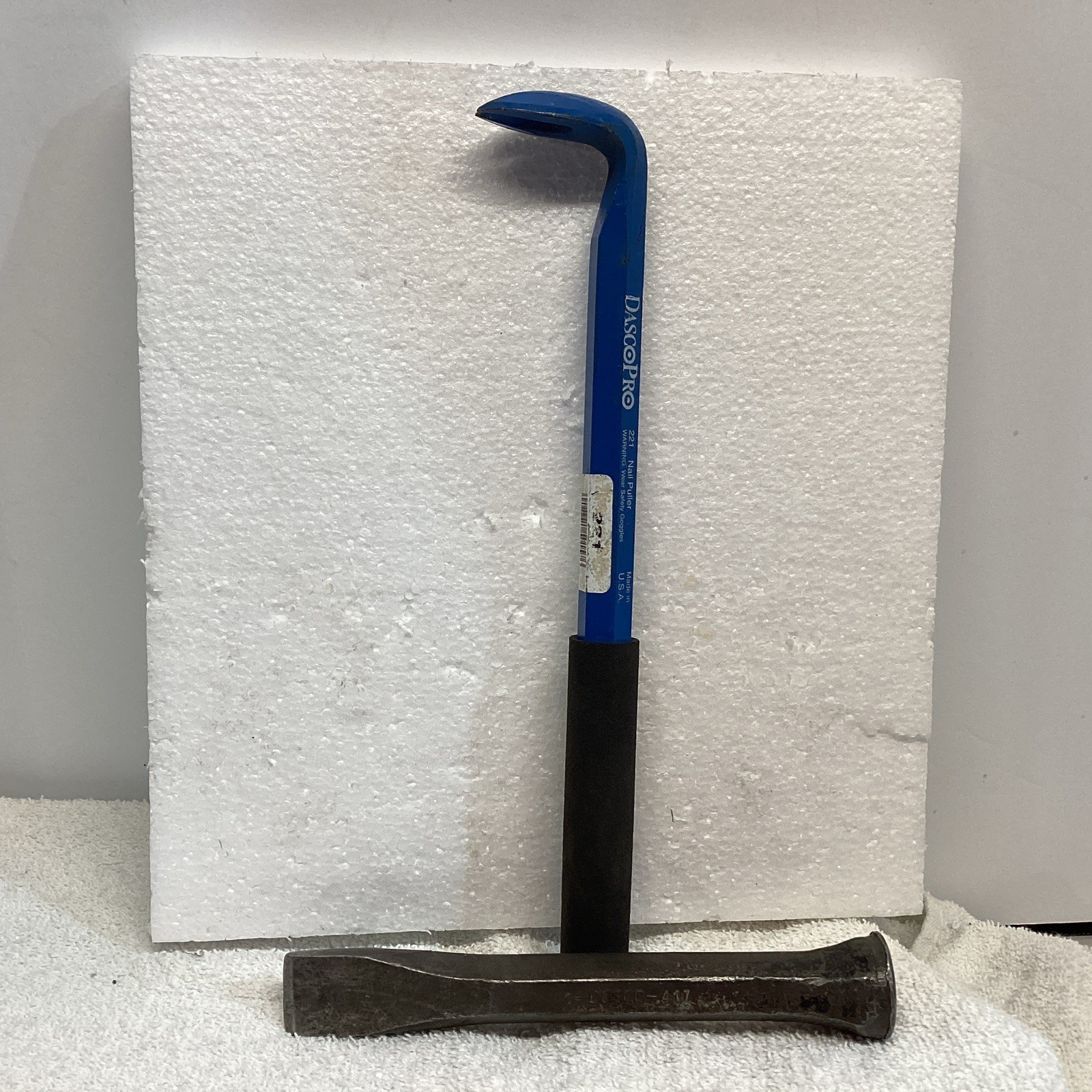 (2) Dasco Pro Nail Puller Claw Bar 11-1/2" Dasco 417 1 Chisel