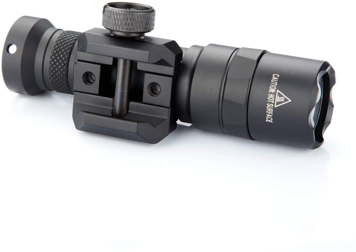 Picatinny Tactical Flashlight with Pressure Switch for M300B M600B Light