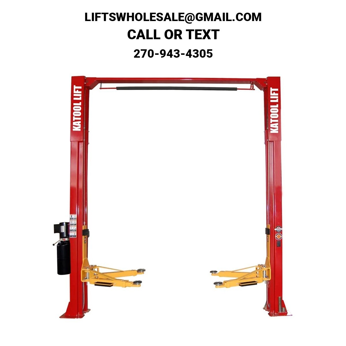 11,000 lb 2-Post Clearfloor Lift Two Post Lift Auto/Car lift Truck Hoist