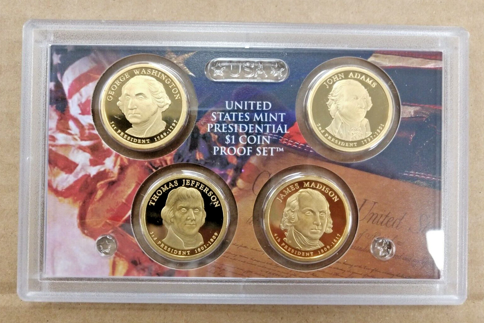 2007 S U.S. Mint 14 Coin Proof Set w/ Original Packaging and Certs