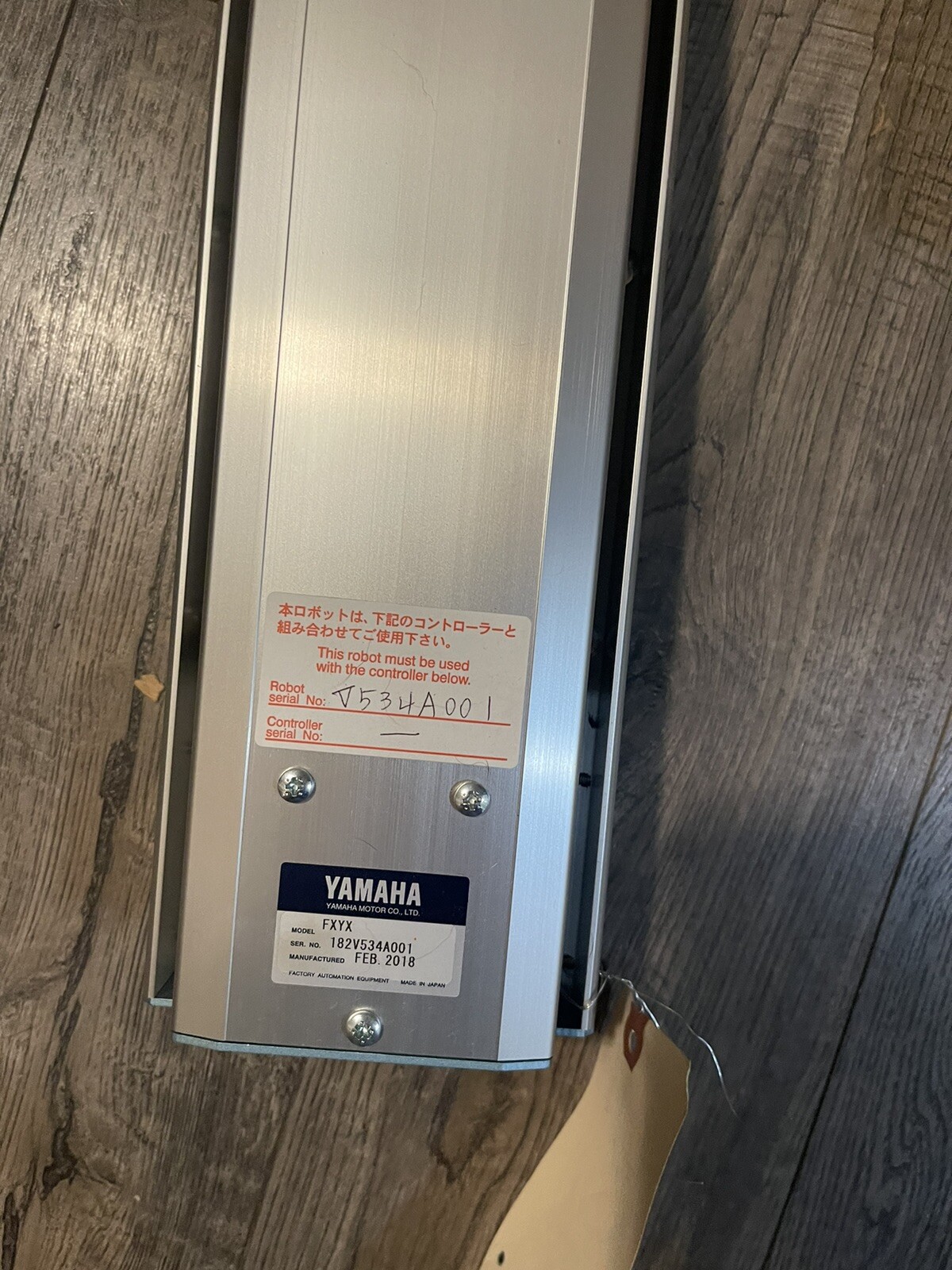 YAMAHA Robot Part FXYX