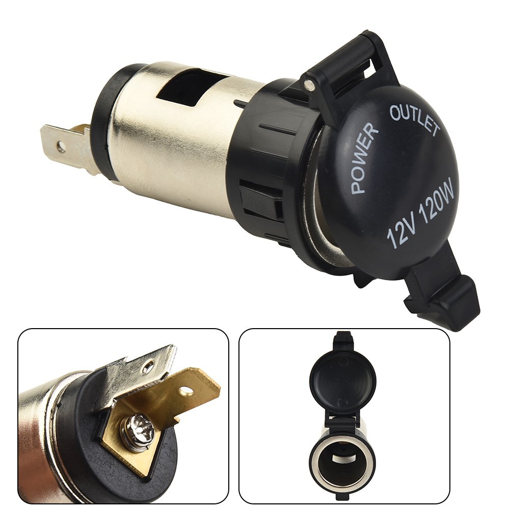 Assured 12V 120W Vehicle Power Socket Perfectly Suited for Various Applications