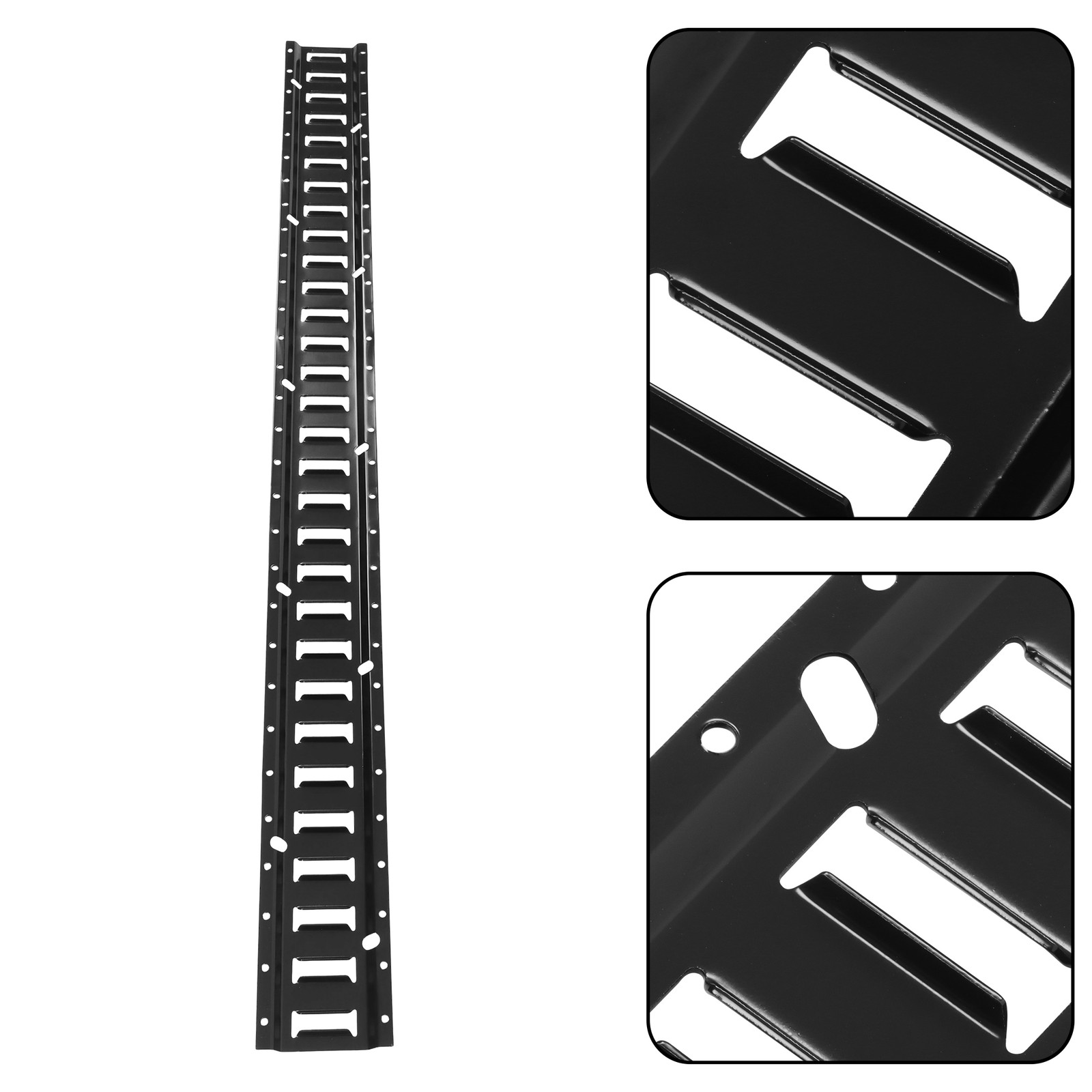 LABLT Heavy Loads Secure Cargo 12 Pcs 5' E Track Tie Down Enclosed Trailer Black