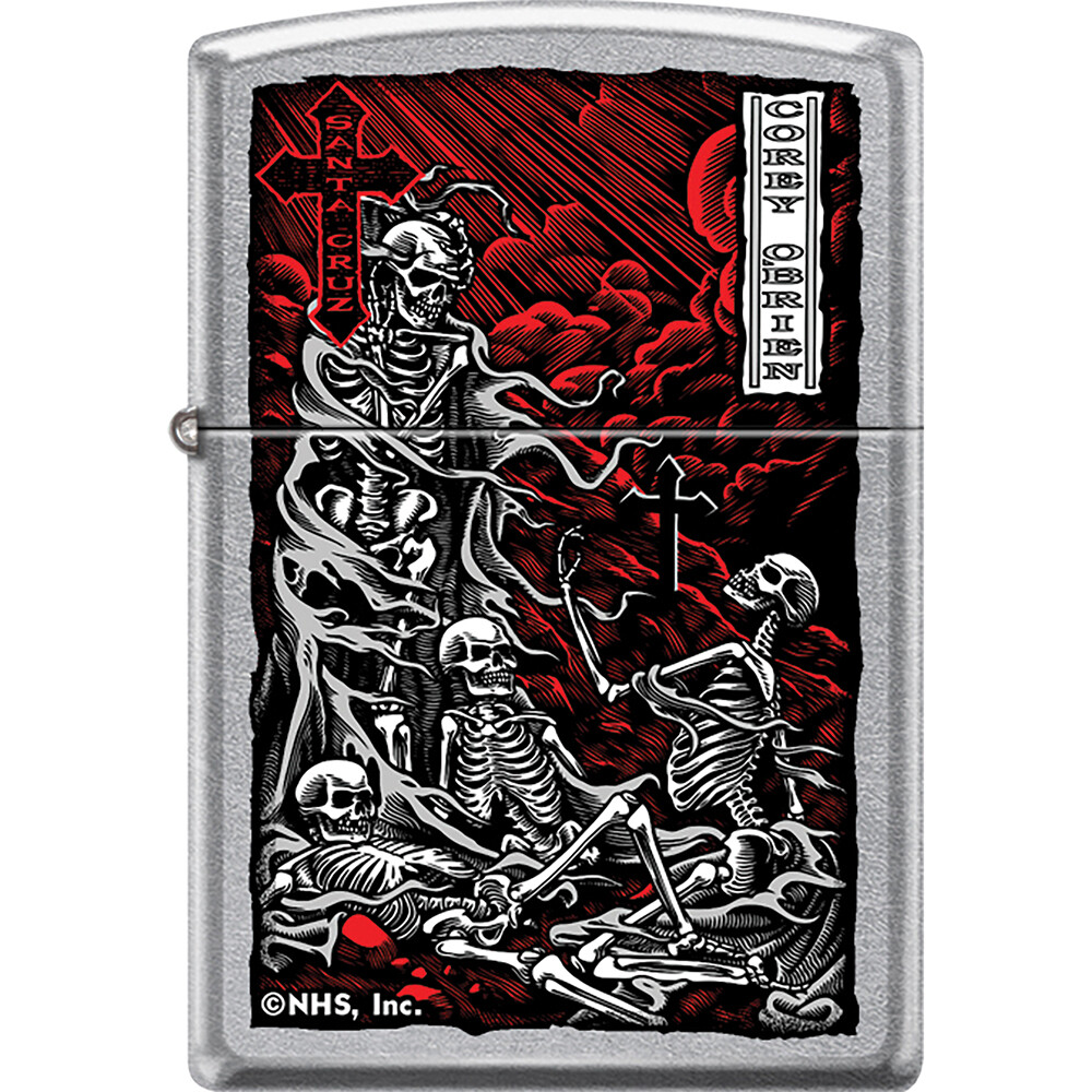 Zippo Skeletons At Their Mercy Design