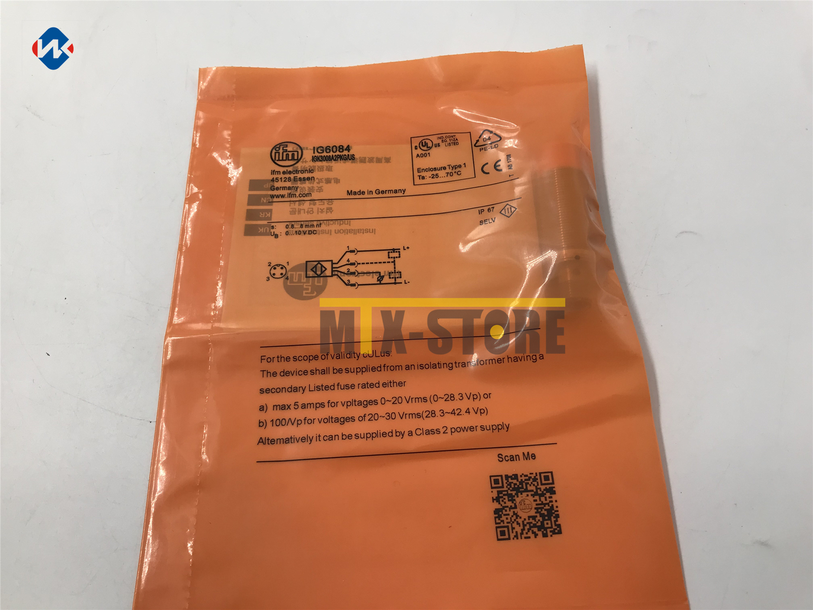 1PCS Brand New ones IG6084 IFM Sensor&Proximity Switch