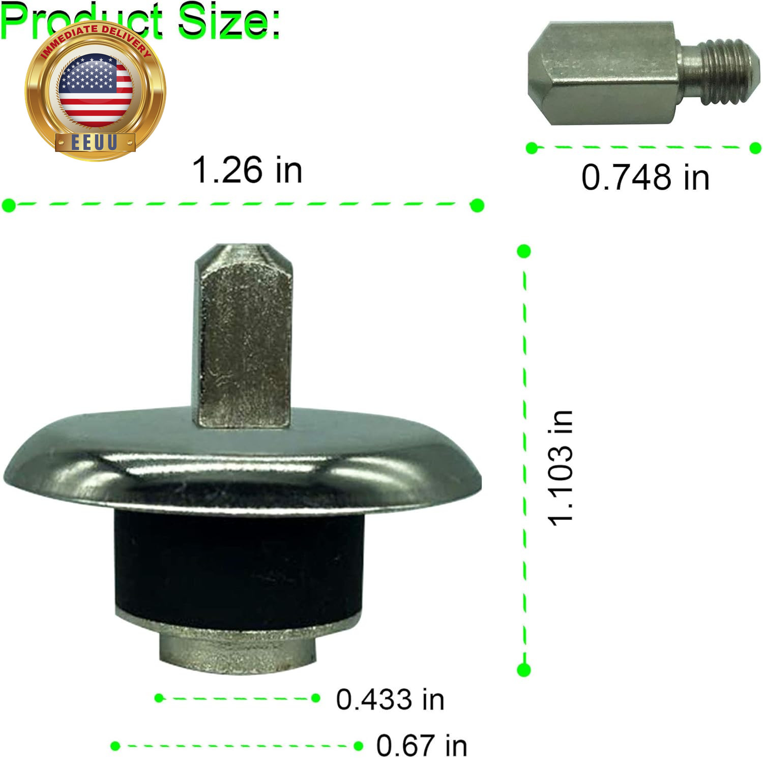 Blender Coupling Stud Slinger Pin Kit Replacement for Oster Osterizer Blenders (