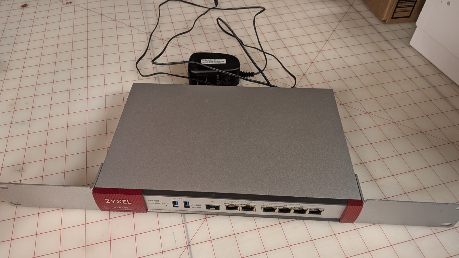 ZyXEL ZyWALL ATP200 Network Security Firewall Appliance