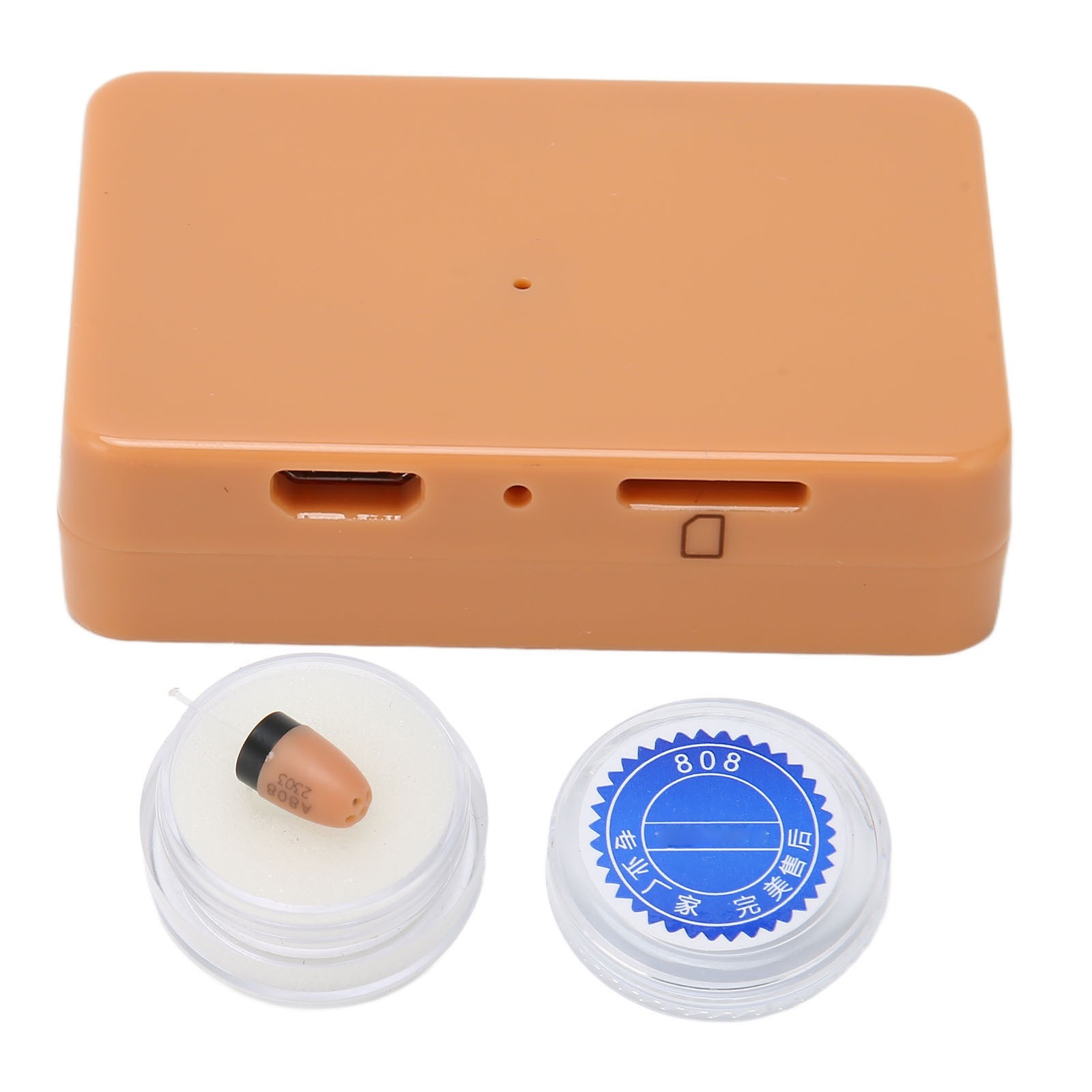 GSM Wireless Earpiece Electromagnetic Induction Automatic Connection Clear V