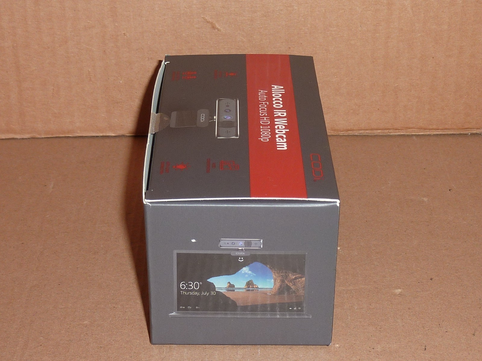 Allocco HD 1080P IR Facial Recognition Webcam (Windows Hello) A05023 - NEW