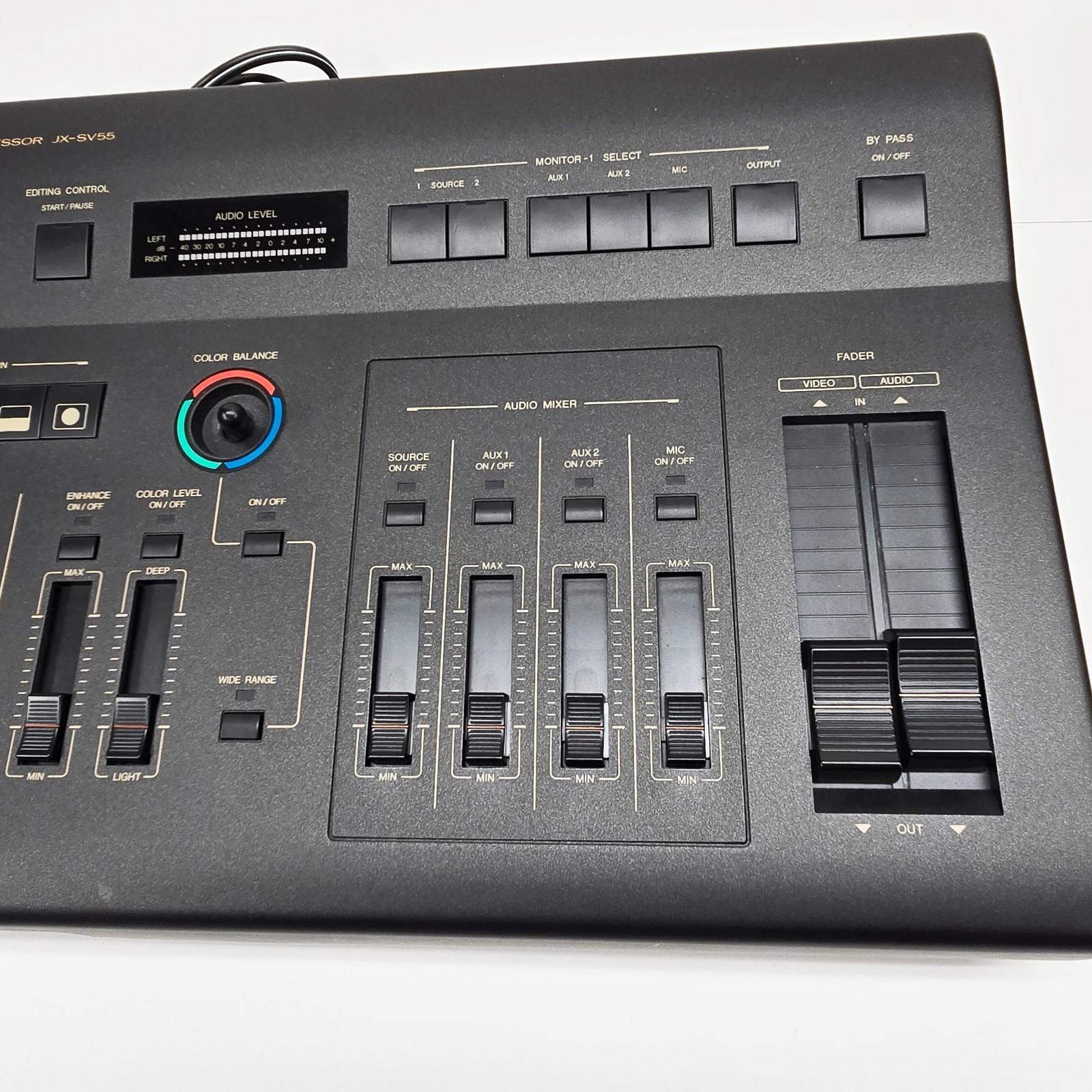 JVC JX-SV55 Video Editing Processor w/ Manual Works