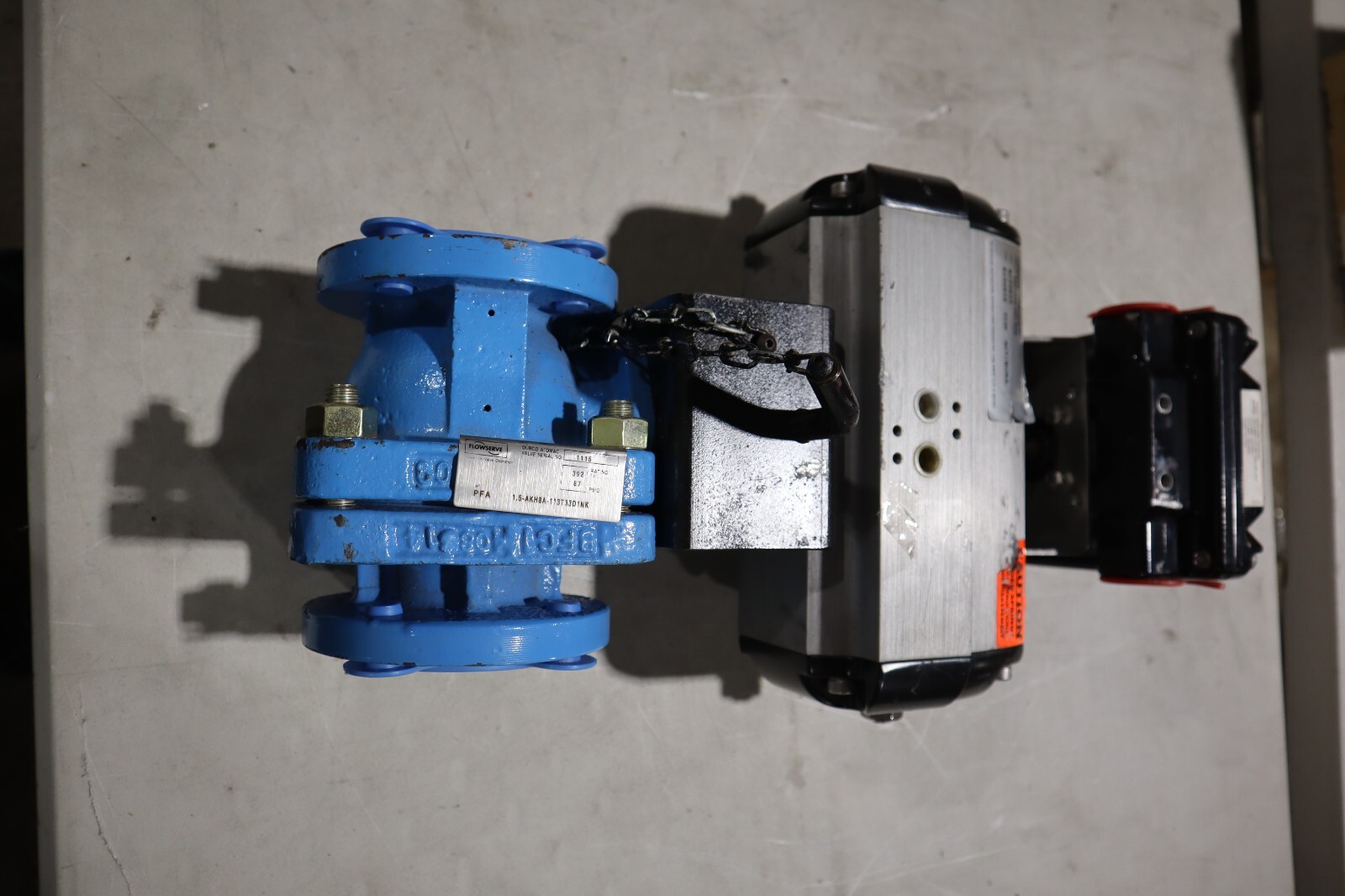 Flowserve Automax NXCLU2M1-18-00200 Positioner Actuator Ball Valve STOCK 5007A